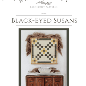 Black eyed susan barn quilt pattern